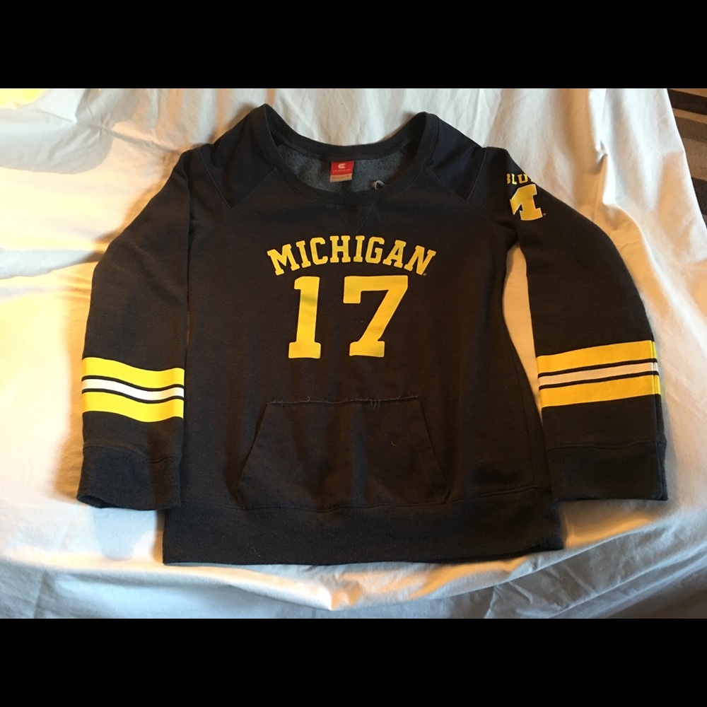 Women’s Long Sleeve Michigan Sweatshirt